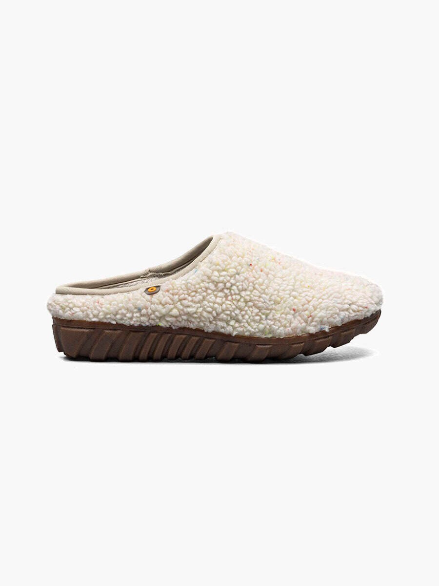 Waterproof Bogs | Bogs Snowday Slipper Cozy Oatmeal W/Rainbow Flecks