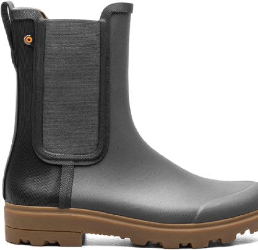 Waterproof Bogs | Bogs Holly Chelsea Tall - Dark Gray