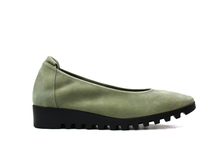 Shoes Arche | Arche Lomiss Moss Green Nubuck Shoe