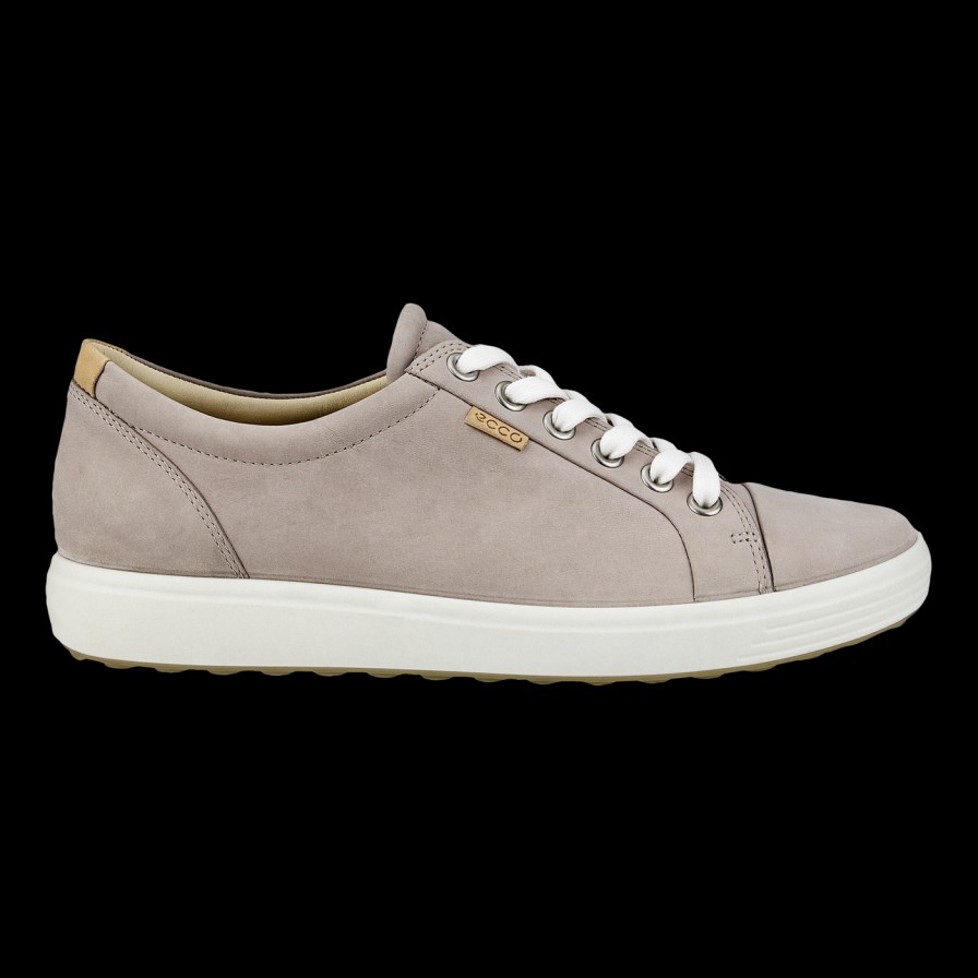 Shoes Ecco | Ecco 430003 02386 Soft 7 Grey Rose Lace Up