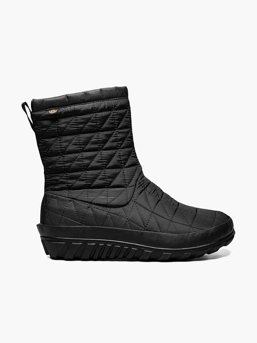 Waterproof Bogs | Bogs Snowday Ii Mid - Black