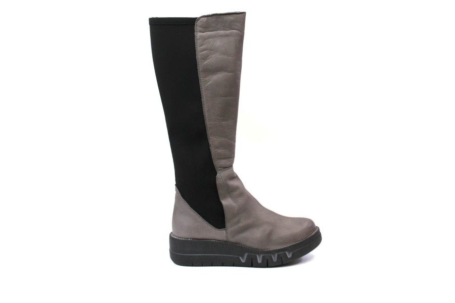 Tall Boots Miz Mooz | Miz Mooz - Lucky Graphite