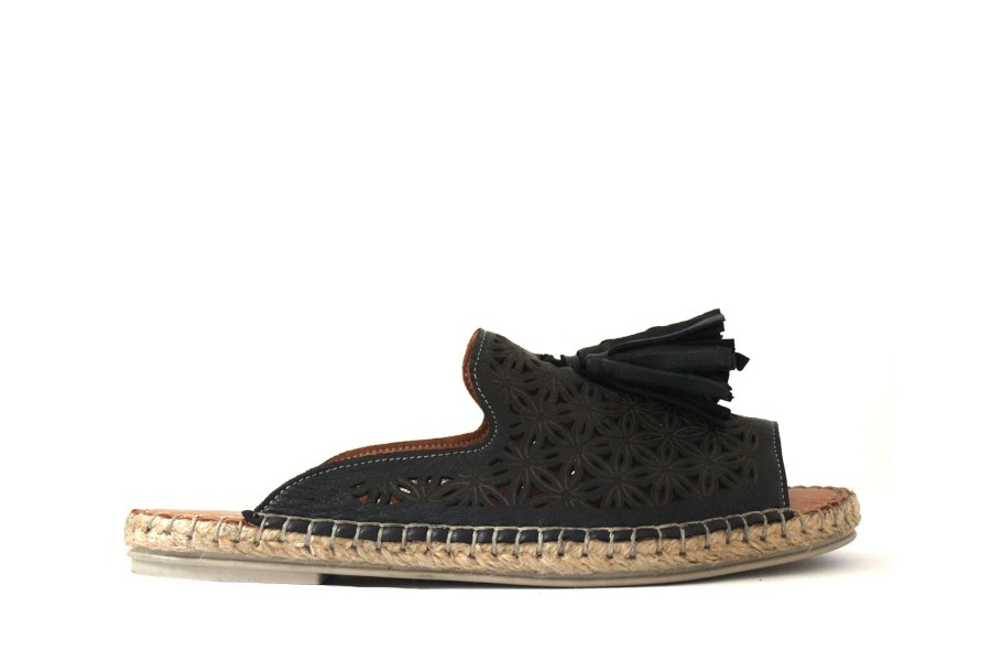 Sandals Bueno | Bueno Kimia Slide Espadrille Black