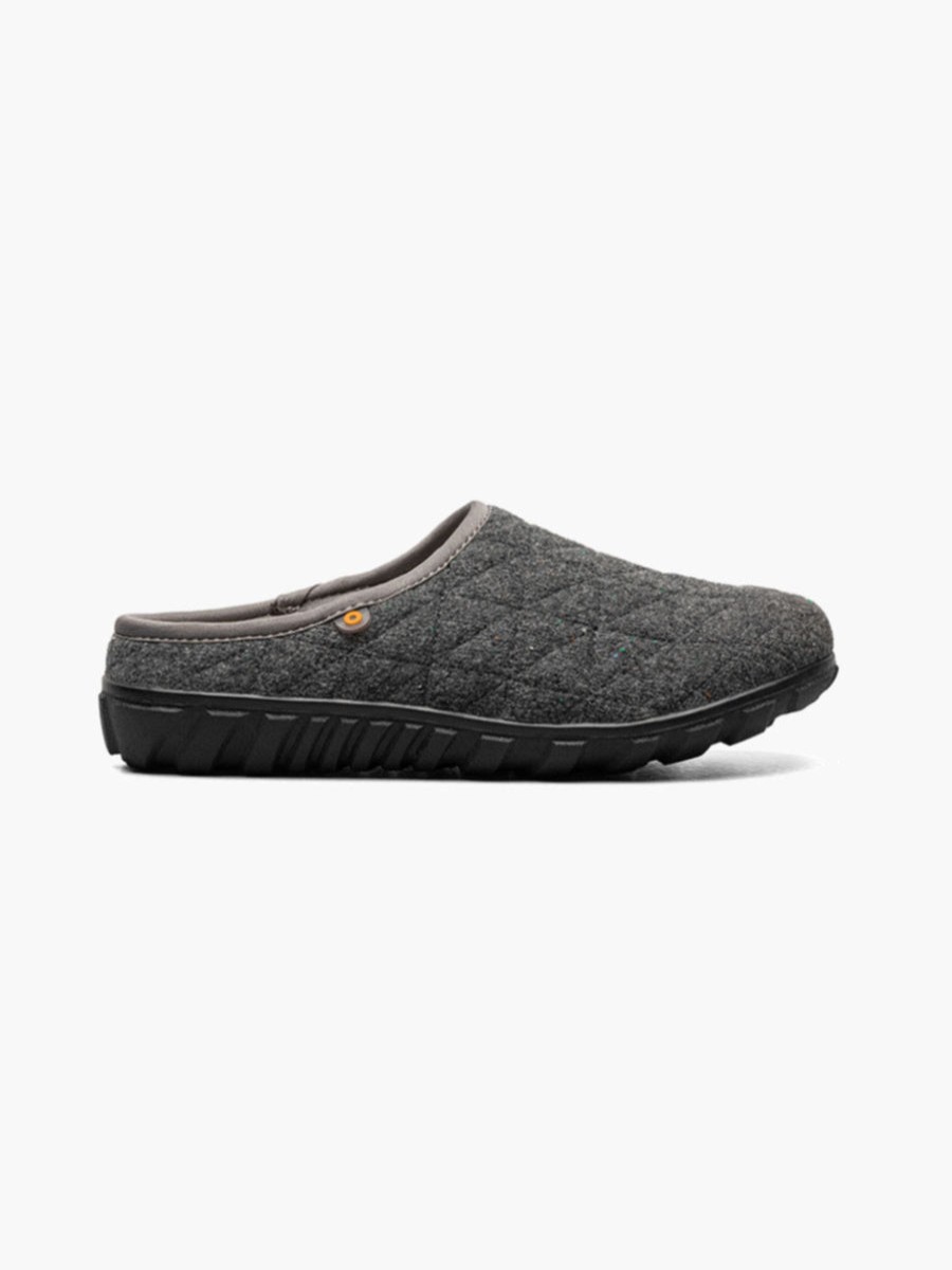 Slippers Bogs | Bogs Snowday Ii Slipper - Charcoal