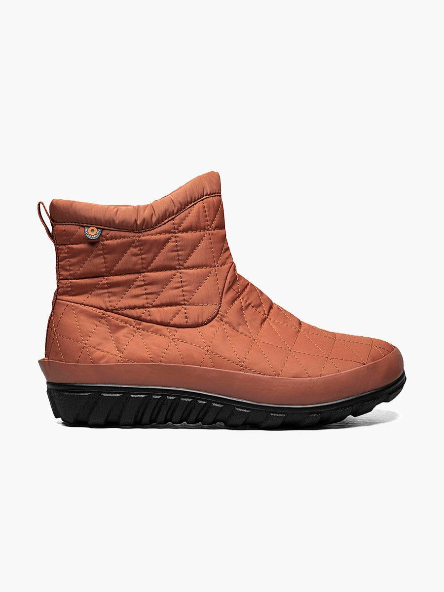 Rainboots Bogs | Bogs Snowday Ii Short - Paprika