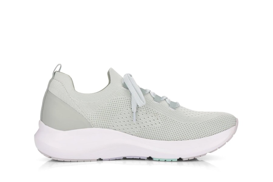 Athleisure Rieker Revolution | Rieker Revolution 42101-52 Ayla Slip On Mesh Pale Green