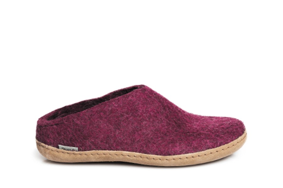 Slippers Glerups | Glerups - Slip On Cranberry