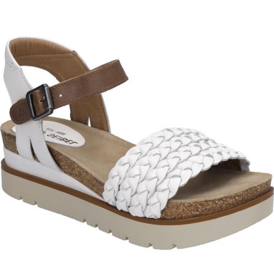 Sandals Josef Seibel | Josef Seibel 72816 Clea 16 - White Combo