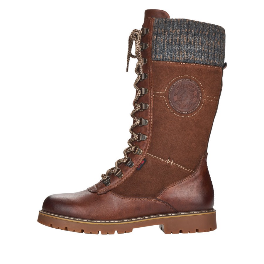 Mid-Calf Boots Remonte | Remonte Tex D9375-22 Brown Combo