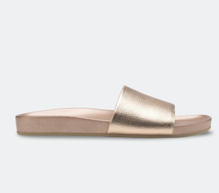 Sandals Rollie | Rollie Tide Slide - Rose Gold