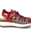 Sandals Josef Seibel | Josef Seibel Annie 03 Red Leather Combo