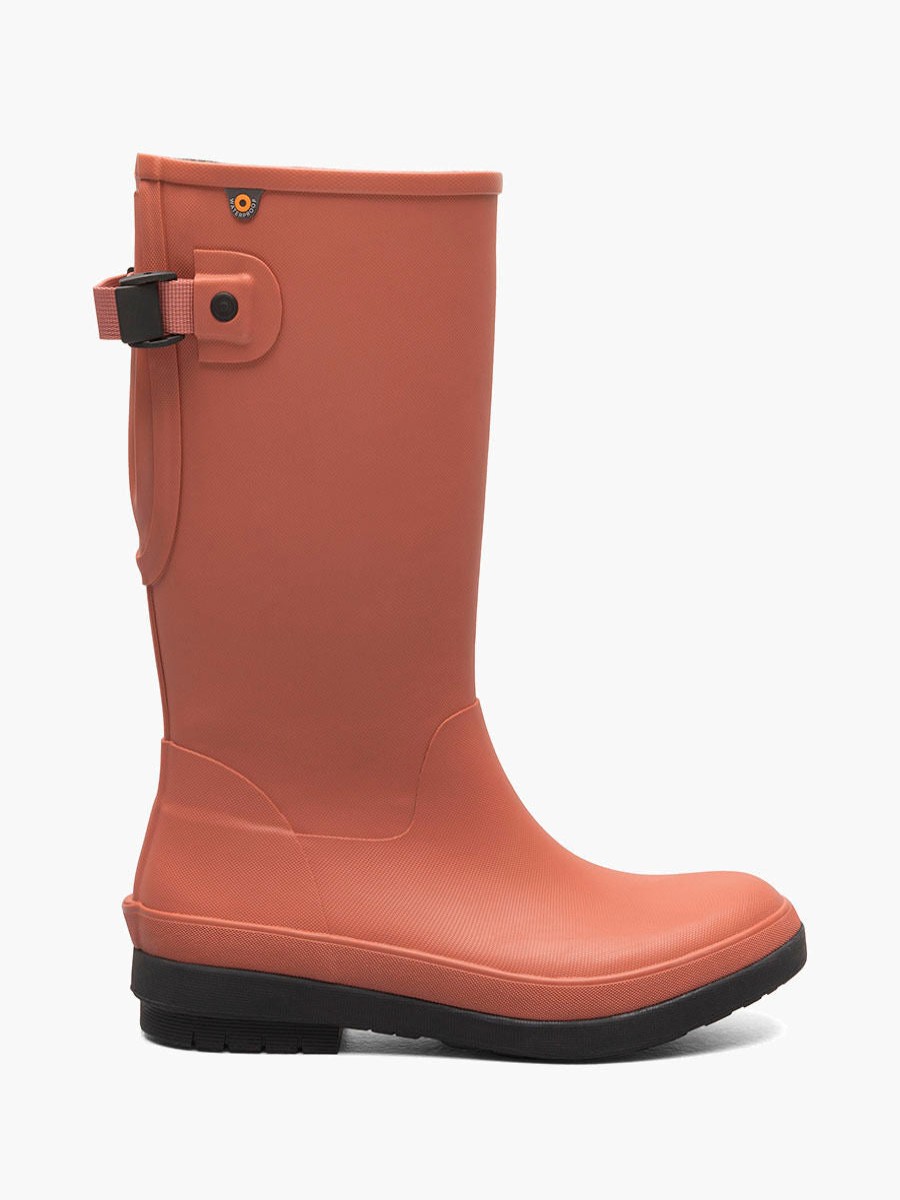 Rainboots Bogs | Bogs Amanda Ii Tall Adjustable Calf - Ember