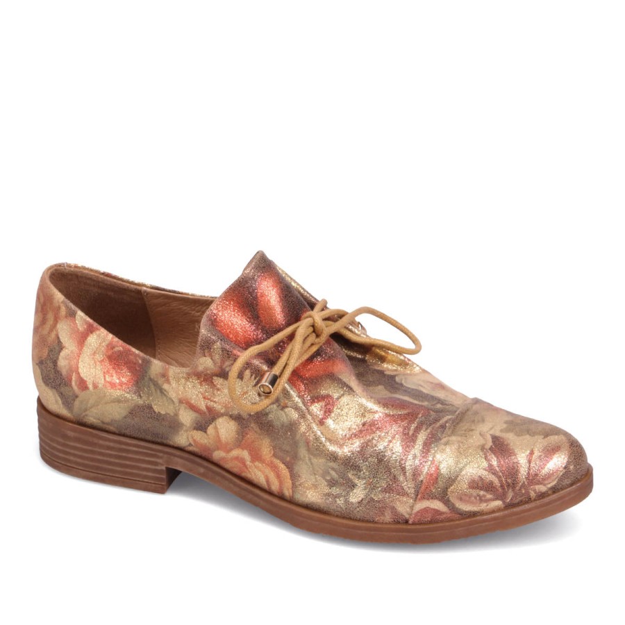 Shoes Django & Juliette | Django & Juliette Kotty Slip On Vintage Metallic Floral