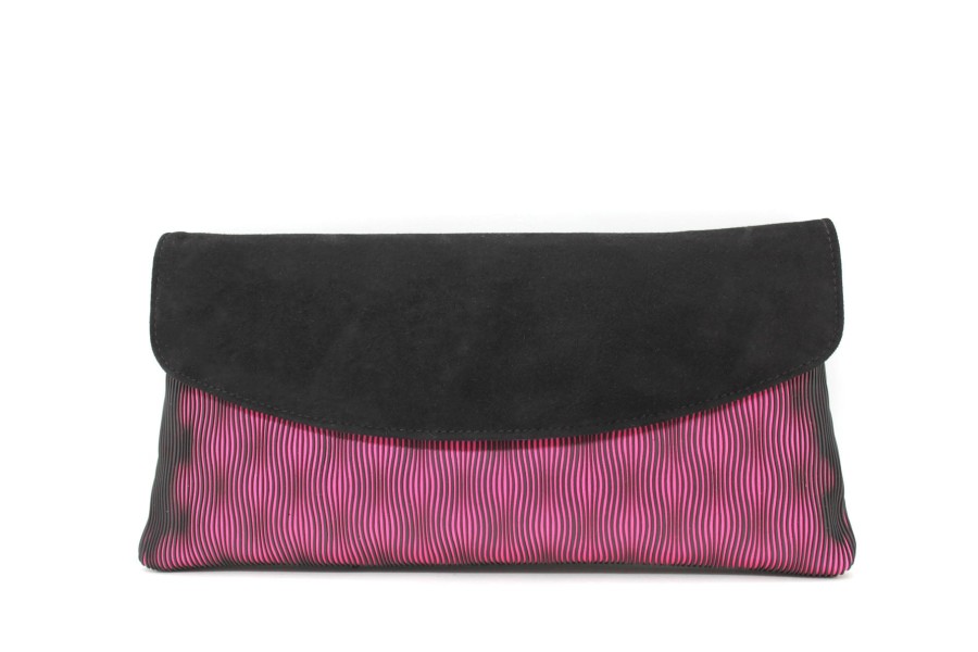 Special Occasion Peter Kaiser | Peter Kaiser Black Suede Berry Clutch