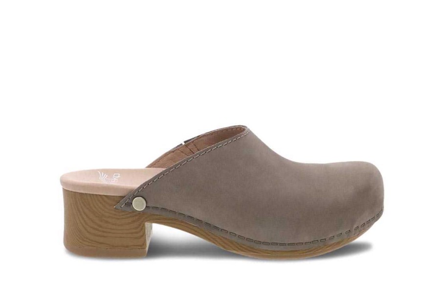 Shoes Dansko | Dansko Giulia Taupe Nubuck