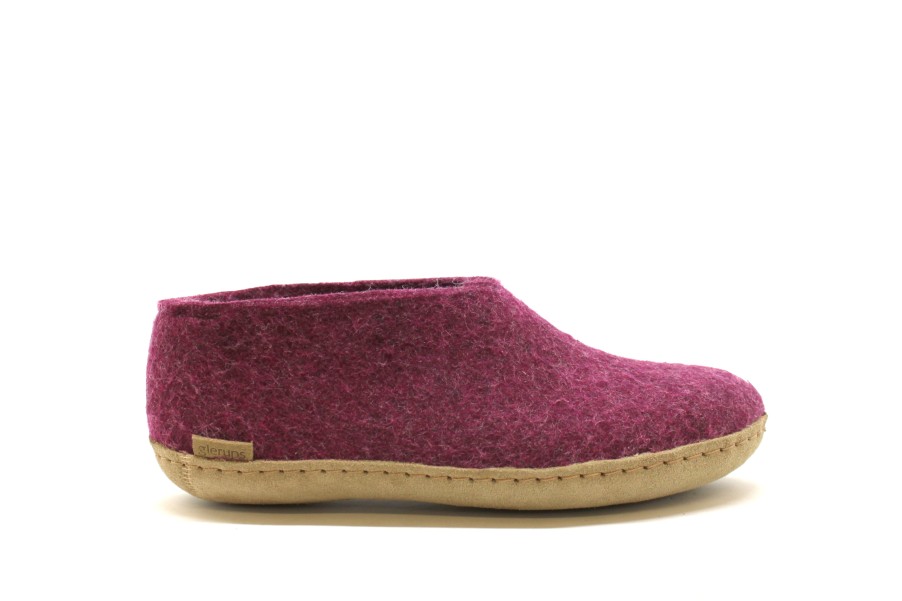 Slippers Glerups | Glerups - Shoe Cranberry