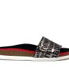 Sandals Ara | Ara 12 102 Black/Silver Multi Slide