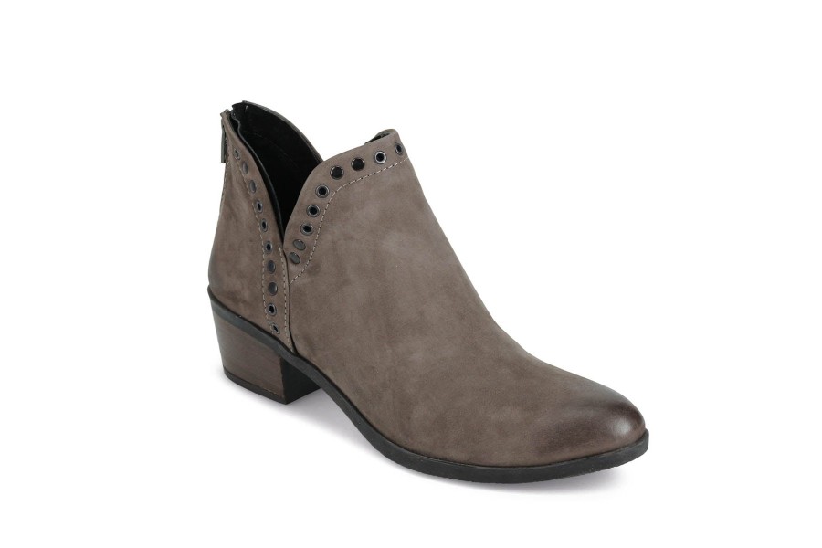 Booties Bueno | Bueno - Cora Grey Nubuck