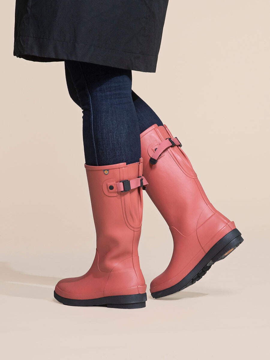 Waterproof Bogs | Bogs Amanda Ii Tall Adjustable Calf - Ember