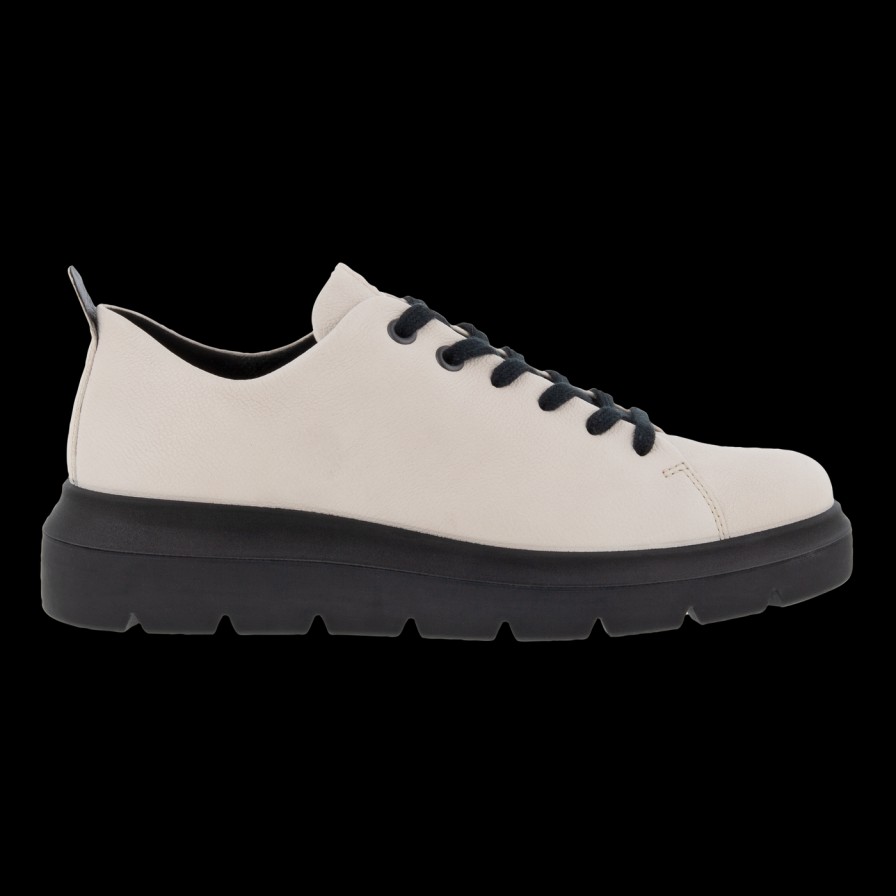 Shoes Ecco | Ecco 216203 01378 Nouvelle Lace Up Limestone