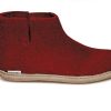 Slippers Glerups | Glerups - Low Boot Red