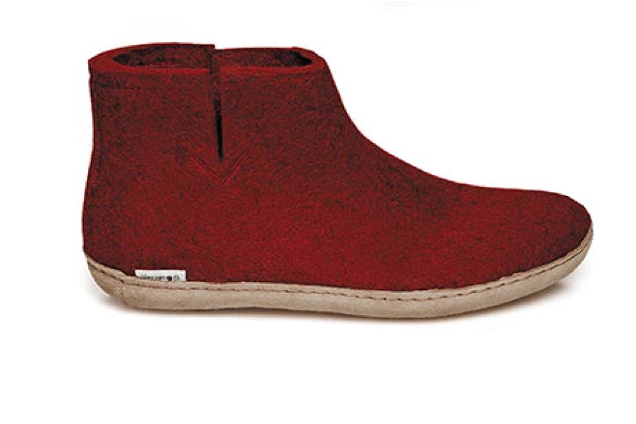 Slippers Glerups | Glerups - Low Boot Red