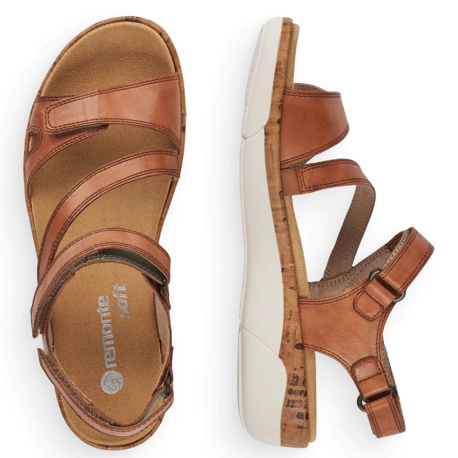 Sandals Remonte | Remonte R6850-22 - Tan