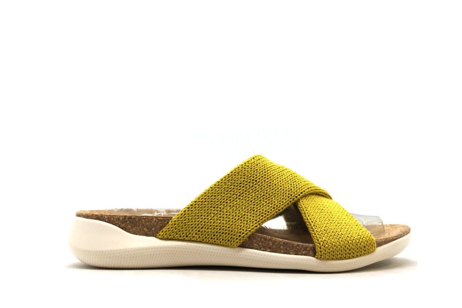 Sandals A'rcopedico | A'Rcopedico Pantanal Slide Mustard