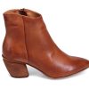 Booties Miz Mooz | Miz Mooz Julissa Heeled Bootie Brandy