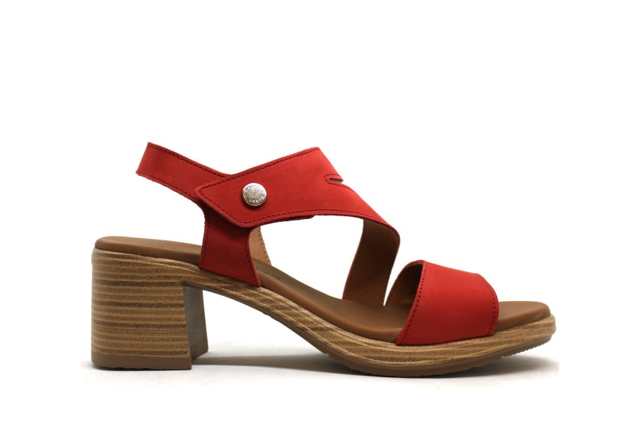 Sandals Paula Urban | Paula Urban 12-361 Rojo