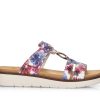 Sandals Remonte | Remonte D2056 Multi Floral Slide