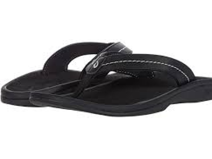 Sandals OluKai | Olukai 'Ohana Lava Rock Black