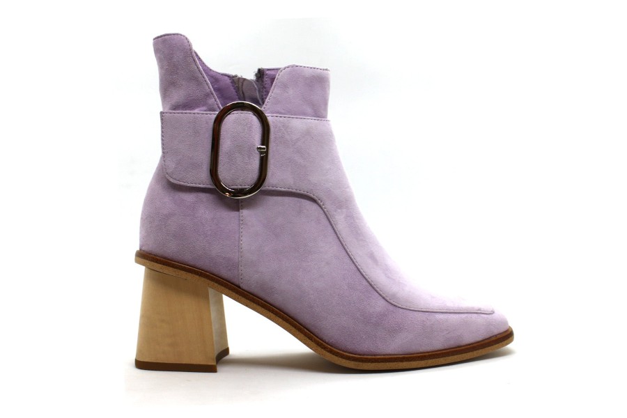 Booties Tamara London | Tamara London Boho Bootie Lilac Suede