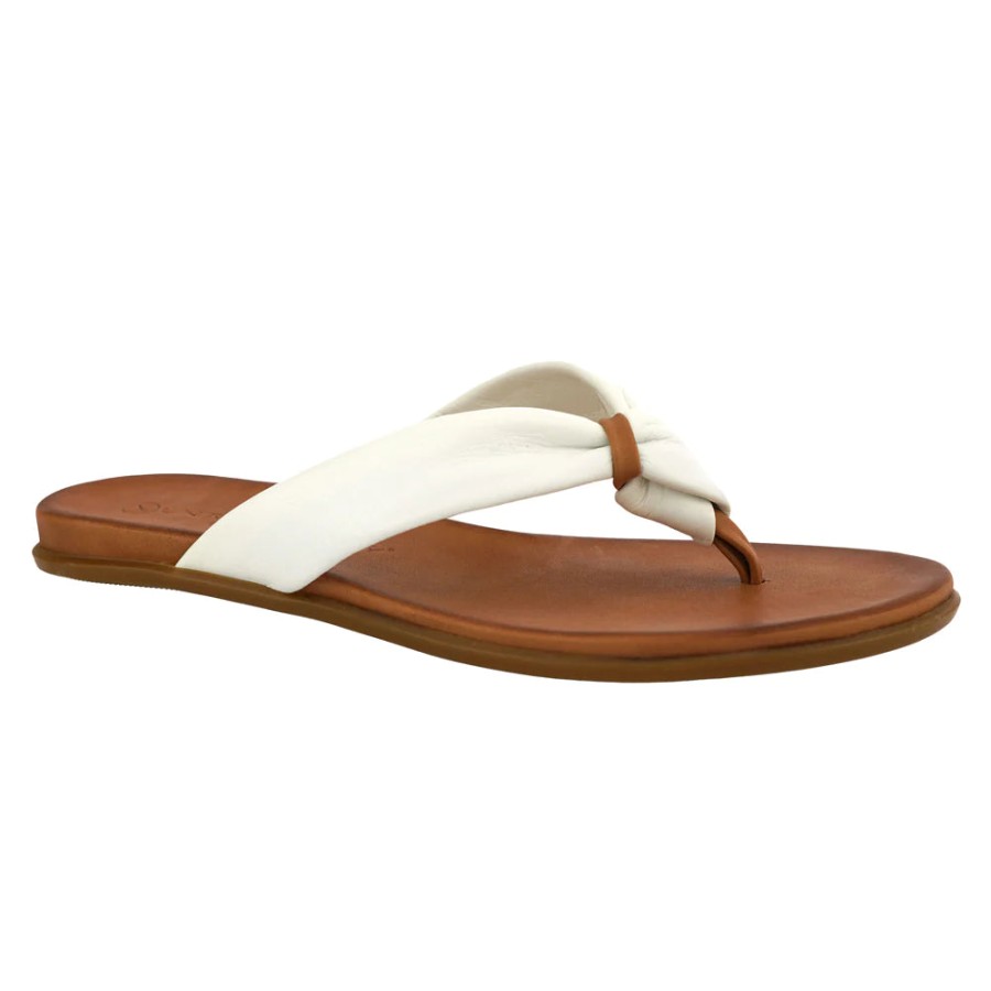 Sandals Unity In Diversity | Unity In Diversity Kira 02 - White/Cognac