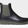 Waterproof Toni Pons | Toni Pons Cavour Black/Khaki Rubber Boot