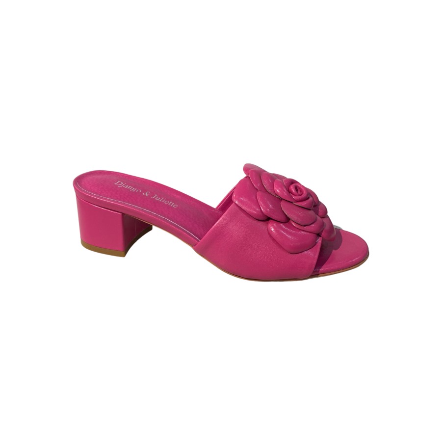 Sandals Django & Juliette | Django & Juliette Adrias Slide Fuchsia