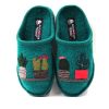 Slippers Haflinger | Haflinger Cactus Petrol