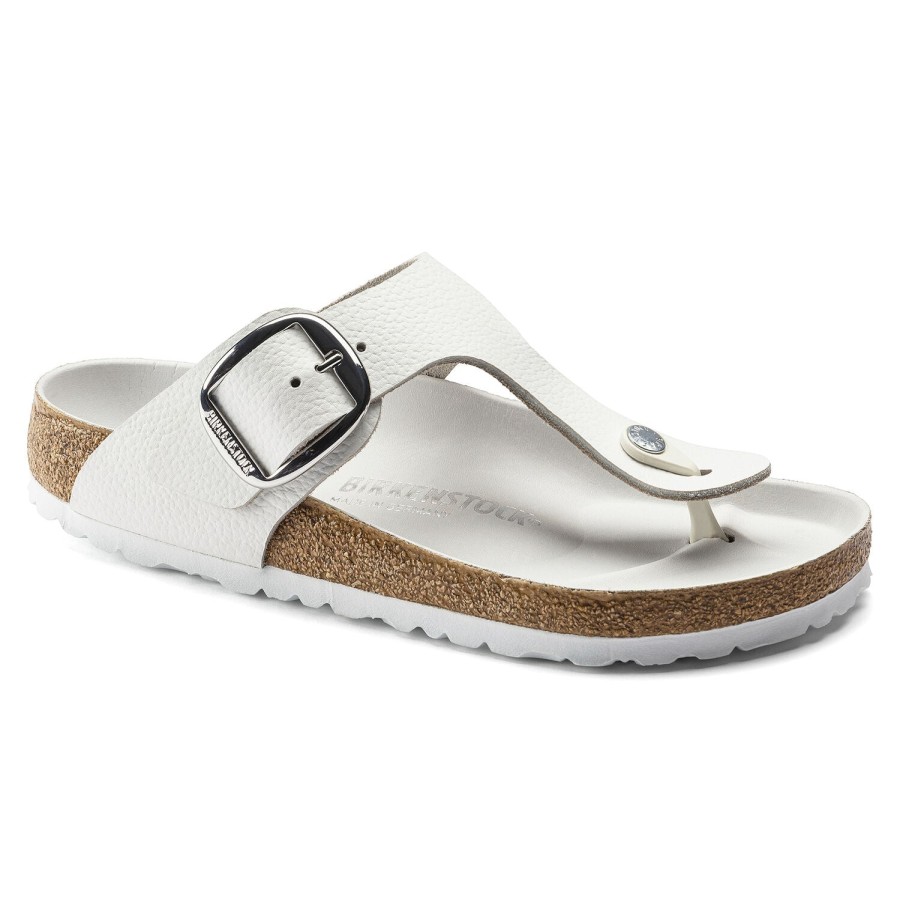 Sandals Birkenstock | Birkenstock Gizeh Big Buckle White