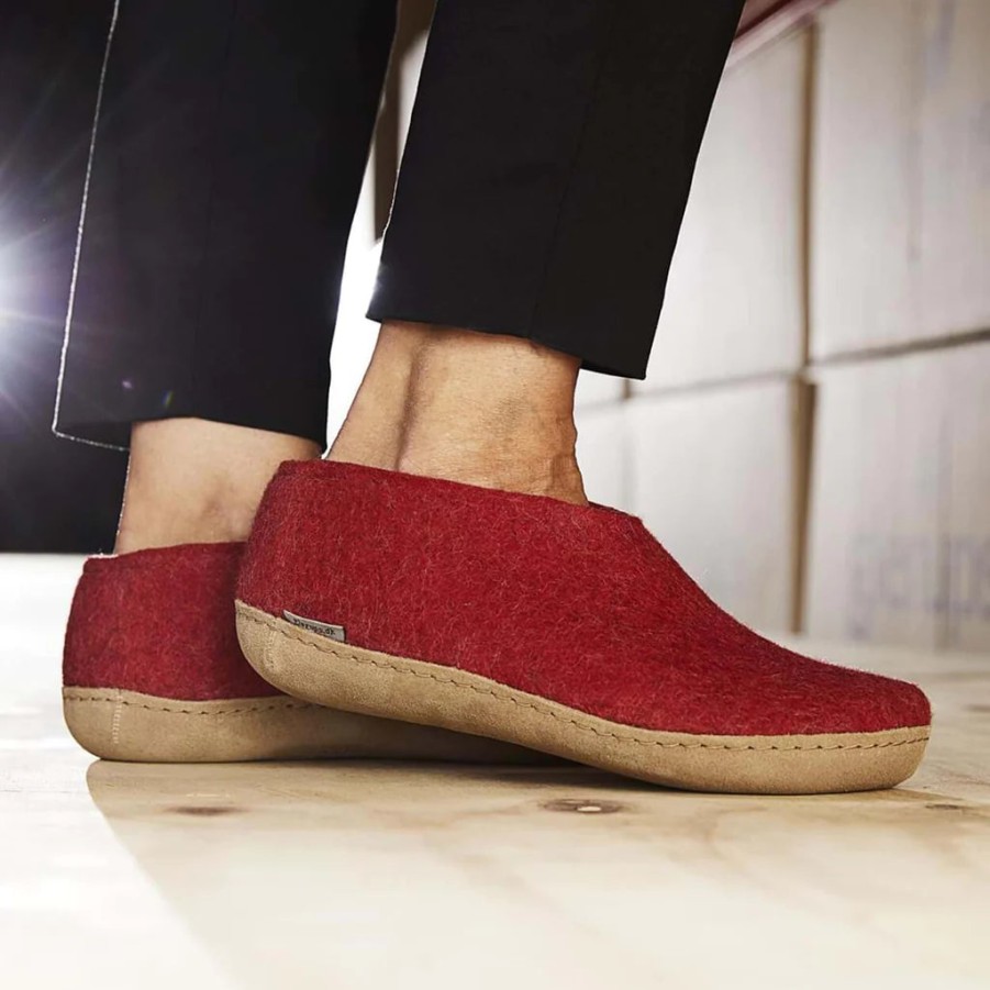 Slippers Glerups | Glerups - Shoe Red