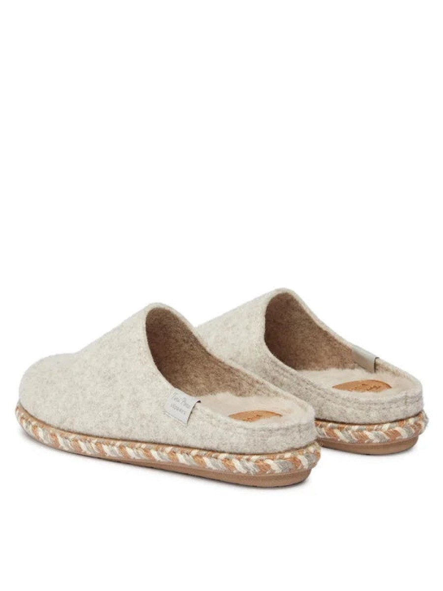 Slippers Toni Pons | Toni Pons Deli-Fp Slippers Ecru