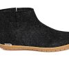 Slippers Glerups | Glerups Low Boot (Rubber) Charcoal