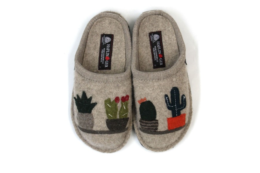 Slippers Haflinger | Haflinger Cactus Natural