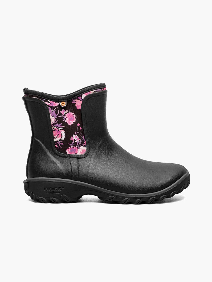 Rainboots Bogs | Bogs Sauvie Slip On Boot Painterly - Black Multi