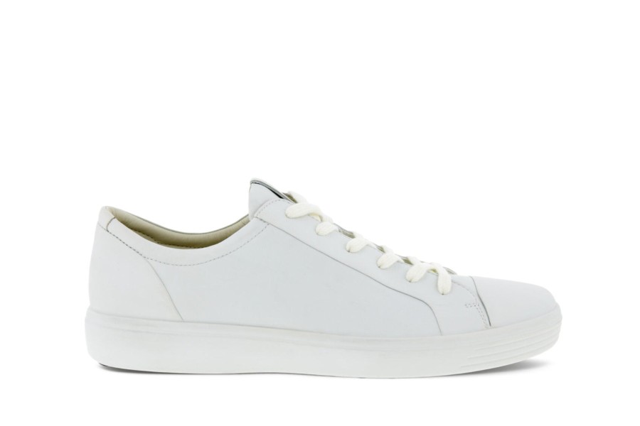 Shoes Ecco | Ecco - Soft 7 Classic Sneaker - White (Men'S)