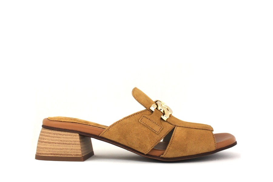 Sandals Dorking | Dorking 101247 Sorbes Slide Camel