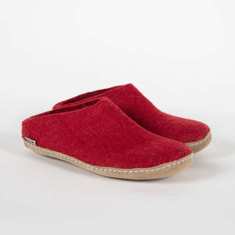 Slippers Glerups | Glerups - Slip On Red