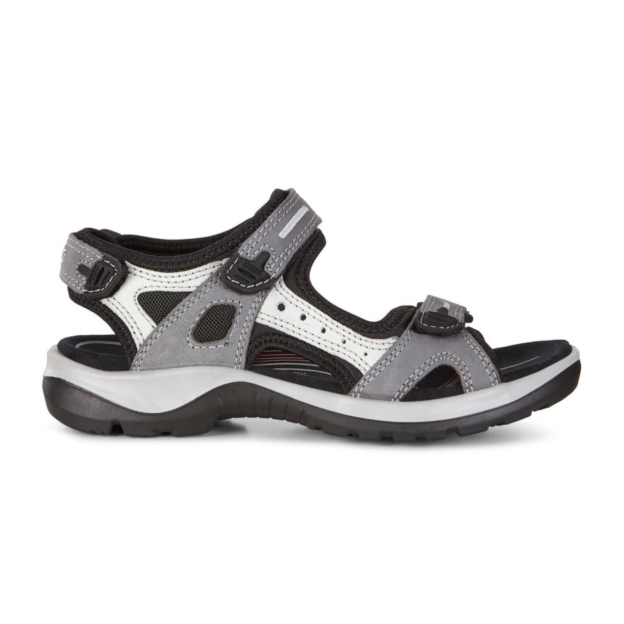 Sandals Ecco | Ecco - Yucatan Titanium Womens