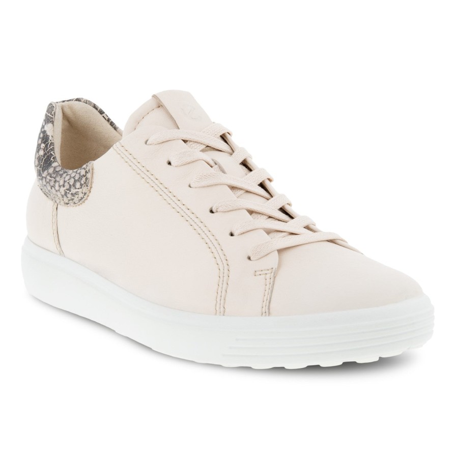 Shoes Ecco | Ecco Soft 7 - Limestone/Limestoneblack