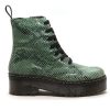 Booties Unity In Diversity | Unity In Diversity - Ancona Combat Boot Green